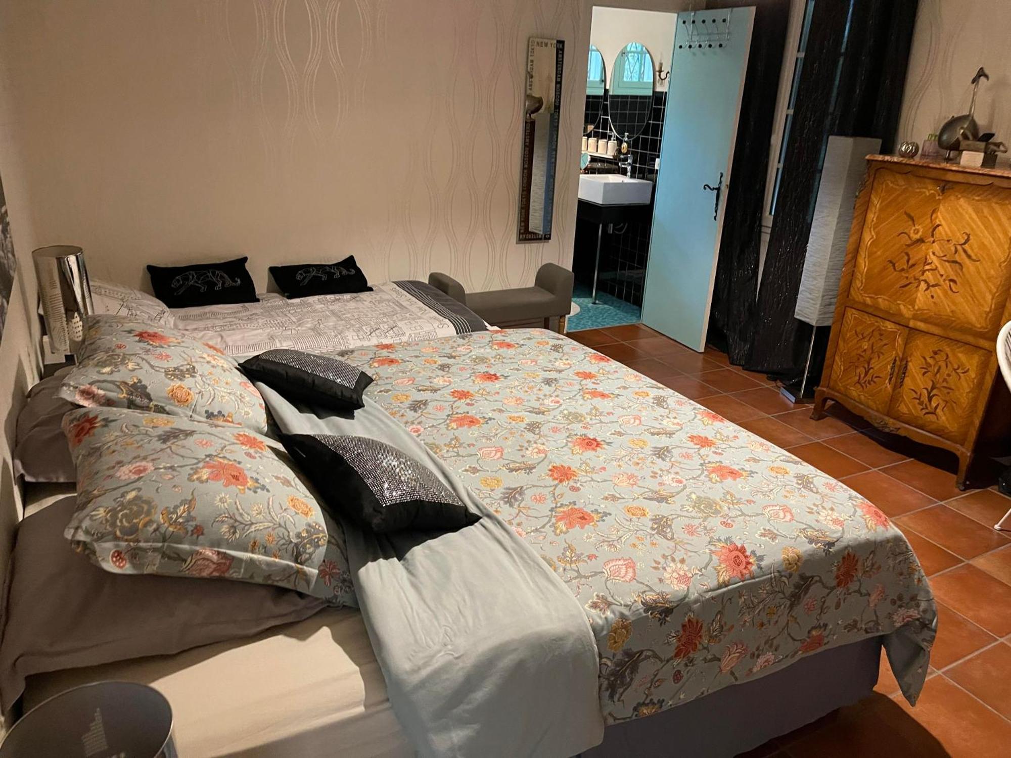 Bretagne-de-Marsan La Belle Chaumiere B&B 외부 사진