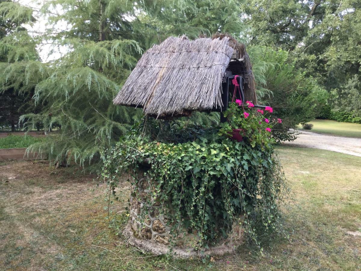 Bretagne-de-Marsan La Belle Chaumiere B&B 외부 사진